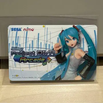 [새상품급] 하츠네 미쿠 Project Diva Aime 카드
