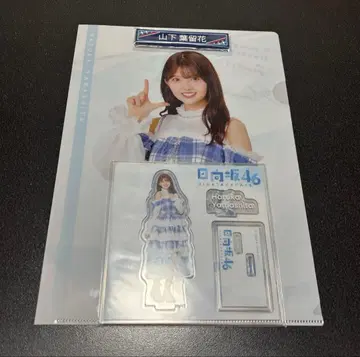 로손 히나타자카46 복권 클리어 파일 아크릴 스탠드 클립 야마시타 하루카