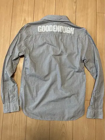 good enough 체크 셔츠