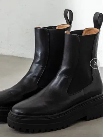 미스틱 mystic 사이드 고어 부츠 블랙 사이드 고어 부츠 통굽