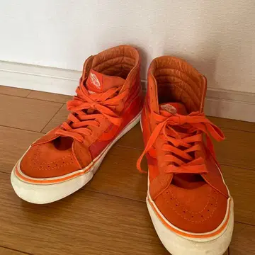 VANS UNDEFEATED sk8-hi 오렌지 28cm