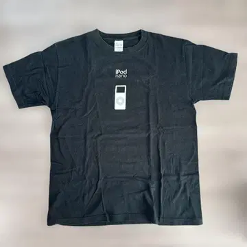 iPod nano 티셔츠 블랙 L 사이즈