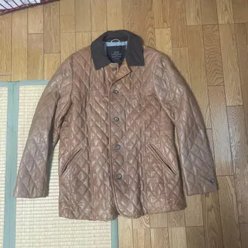 유나이티드 애로우즈 가죽 코트 양가죽 XL