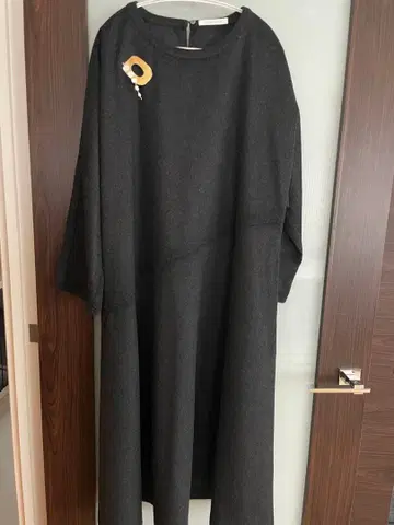 GALERIE VIE 다크 그레이 롱 원피스*새상품