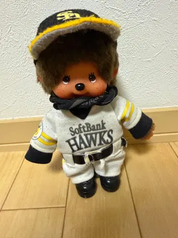 몬치치 SoftBank Hawks 봉제 인형 S 사이즈