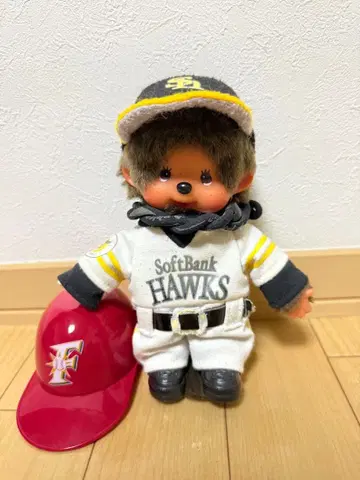 몬치치 SoftBank Hawks 봉제 인형 S 사이즈