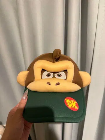 동키콩 캐릭터 모자 DK
