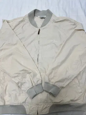 LLBEAN 스윙탑 화이트 자켓 USA제 80s