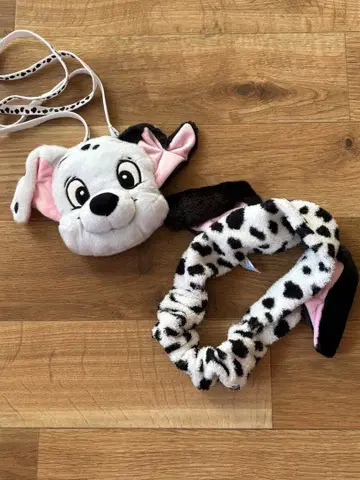 101마리 강아지 헤어밴드 파우치 디즈니 굿즈