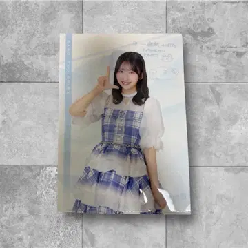 히나타자카46 로손 제일복권 클리어 파일 후지시마 카호