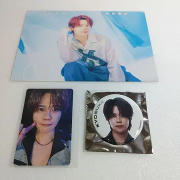 INI 후지마키 쿄스케 캔뱃지 트레이딩 카드 세트