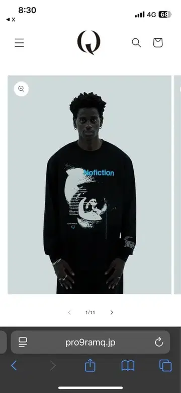 페이크 다큐멘터리 Q 긴팔 티셔츠