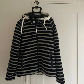 베리 한센 스트라이프 플리스 자켓