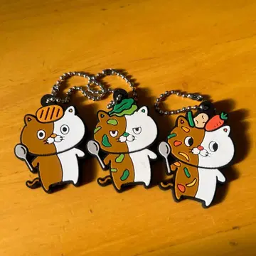 고양이 이치 러버 체인 스트랩