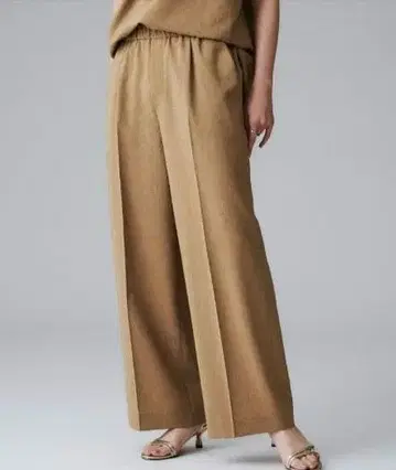 UNTITLED 리락 쿨 팬츠 브라운