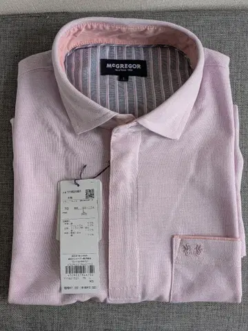미사용 맥그리거 남성용 셔츠 라벤더 Lsize