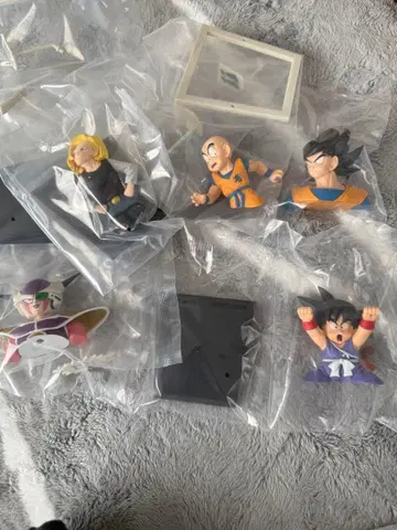 제일복권 드래곤볼 E상 만화 스트럭처 4종 세미컴프