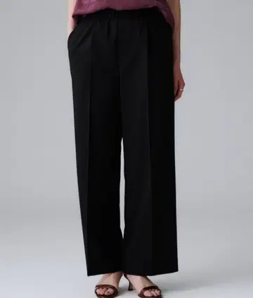 UNTITLED 리락쿨 팬츠 블랙