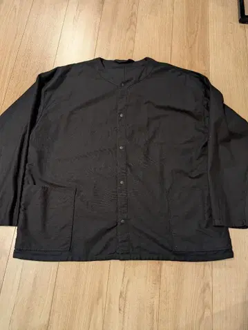 MUJILABO 리버서블 셔츠 자켓 블랙
