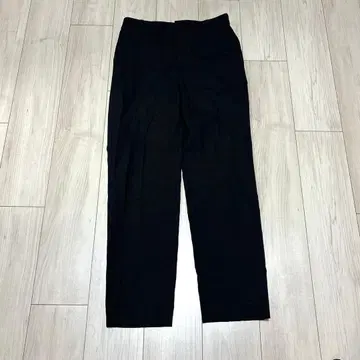 23구 트리아세테이트 폴리에스테르 슬랙스 팬츠 블랙 40