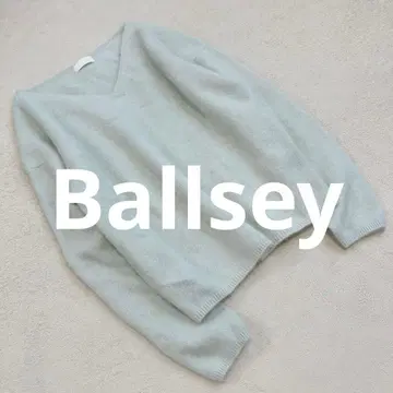 Ballsey(볼지) FLUFFY FINE V넥 풀오버 S