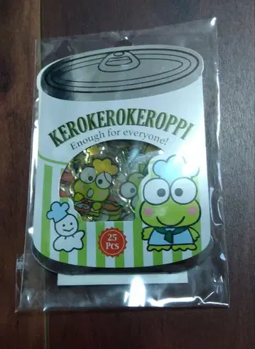 미사용 새상품 산리오 케로케로케로피 씰 헤이세이 레트로 레어