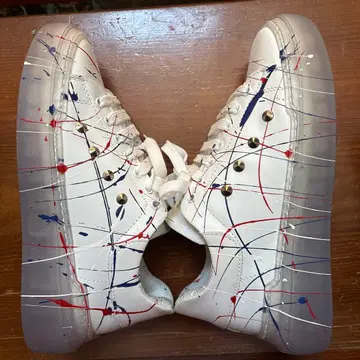 MIKE don'tdoit 페인트 스니커즈