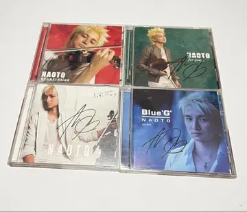 NAOTO 4장 세트 for you - blue'G' 사인 포함