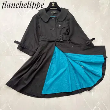 franche lippee A라인 벨티드 트렌치코트