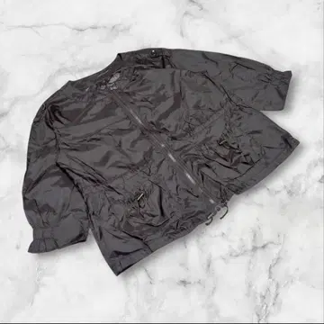 [ 캘빈클라인 진 ] ( L ) 나일론 자켓 노카라 7부 소매