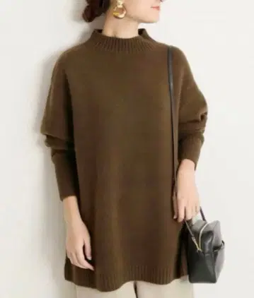 [새상품급] 베르메이유 페예나 캐시미어 울 하이넥 니트 터틀넥