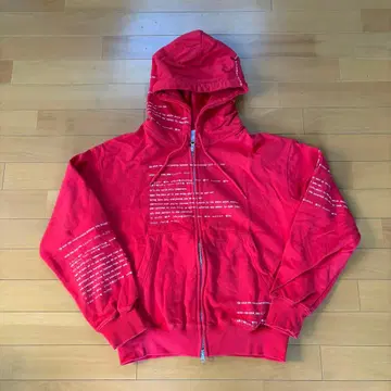 WISH FOR EVER 지퍼 후드티 더블 지퍼 후디