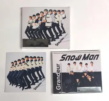 Snow Man [ Grandeur ] 초회반 A와 일반ver 세트