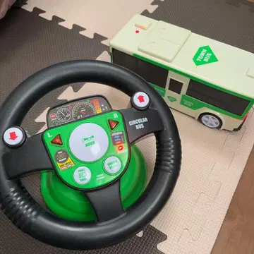 운전해 보자 타운버스 핸들