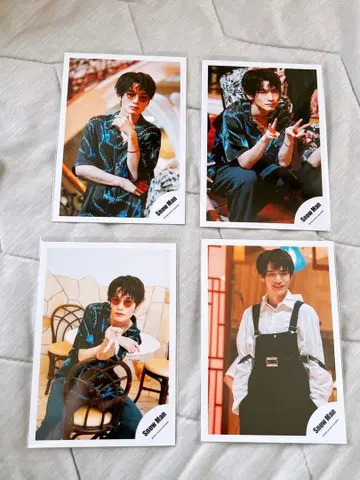 후카사와 타츠야 공식 사진 (8장 세트)