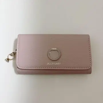 질스튜어트 이터널 5연 키케이스 핑크