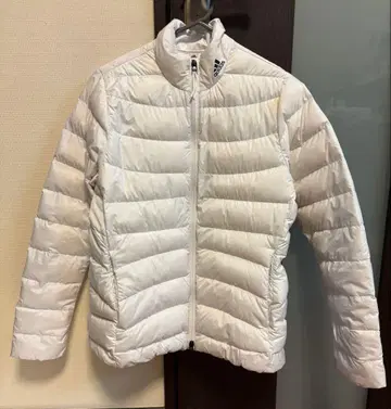 컨디션 최상 아디다스 adidas 다운 자켓 화이트 M