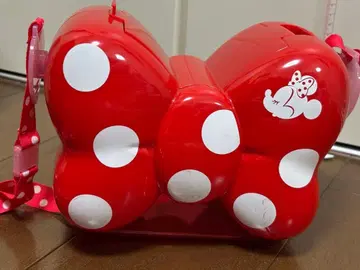 미니 마우스 리본형 빨간색 캐릭터 굿즈