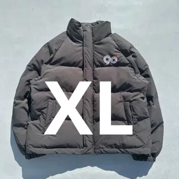 90 로고 리치 푸퍼 재킷 XL