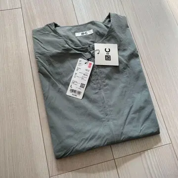 새상품 UNIQLO C 풀 집업 베스트 Green 그린 L