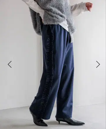 [ LOWRYSFARM ] 사이드 프릴 컷 팬츠 S