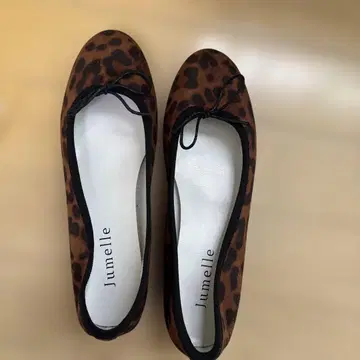 주멜로 레오파드 발레 슈즈