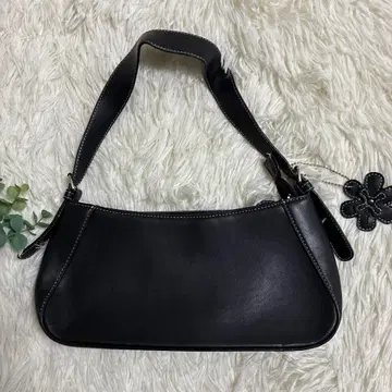 anan 블랙 핸드백 꽃 참 포함