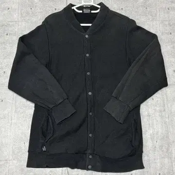 짐 마스터 속기모 맨투맨 가디건 블랙