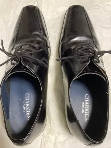 비즈니스 슈즈 가죽 신발 소가죽 27cm 블랙