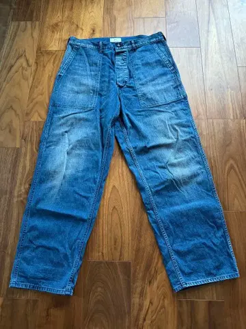 HERILL US Navy Denim Trousers 3