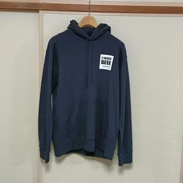 정가 6600엔 XL [새상품 초특가] 랜드리 후드티 네이비