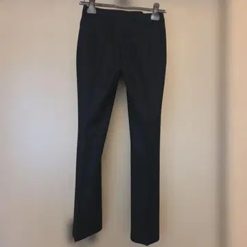 스트라네스 블랙 울 팬츠