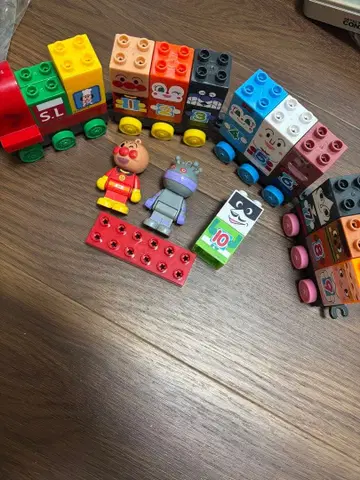 호빵맨 블록 완구