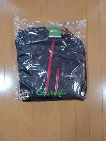 가마가츠 라이트 레인수트 GM3681 상하의 세트 블랙 M